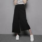 Asymmetric-hem Dress Pants