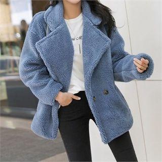 Sherpa-fleece Oversized Jacket