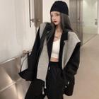 Mock Two Piece Knit Blazer / Cargo Pants