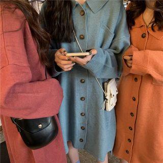 Open-front Cardigan Dress