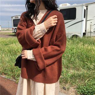 V-neck Oversize Sweater