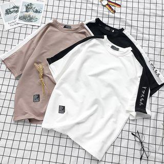 Short-sleeve Japanese Embroidered T-shirt