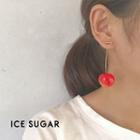 Cherry Drop Earring 1 Pair - Earring - One Size