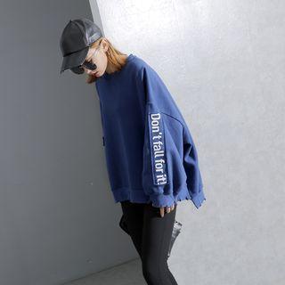Loose-fit Embroidered Pullover