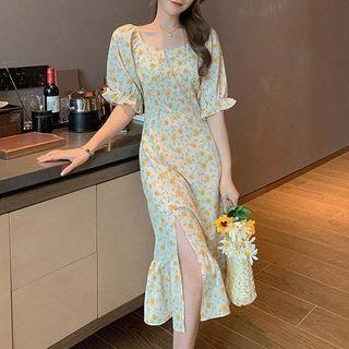 Floral Midi A-line Skirt / Dress (various Designs)