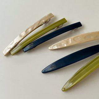 Bar Resin Hair Clip (various Designs)