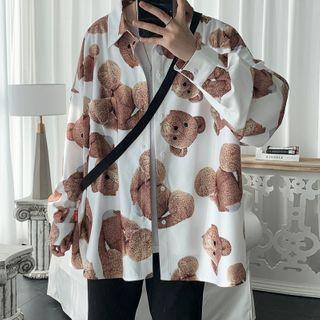 Bear Printed Shirt