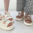Bunny / Bear Platform Slippers
