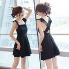 Cross Strap A-line Dress