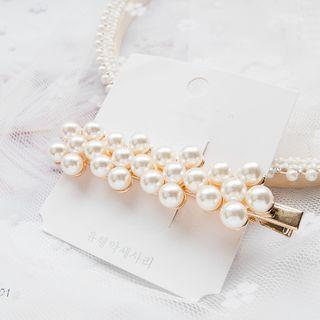 Faux Pearl Hair Clip 2316 - Hair Clip - One Size