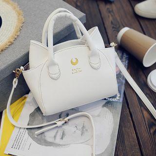 Faux Leather Cat Ear Shoulder Bag