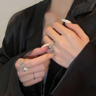 Bow Ring Silver - One Size