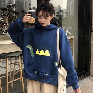 Cartoon Print Hoodie As Shown In Figure - One Size