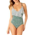 Strappy Floral Swimsuit