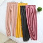 Plain Trim Leggings