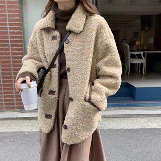 Long-sleeve Jacket Khaki - One Size