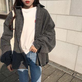 Loose-fit Shirt Gray - One Size
