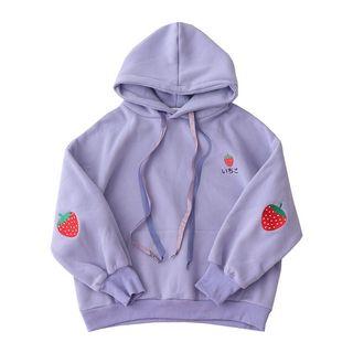 Fruit Embroidery Hoodie