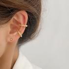 Alloy Clip-on Earring 1 Pair - Gold - One Size