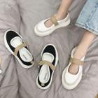 Strapped Canvas Flats
