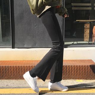 High-rise Boot-cut Pants
