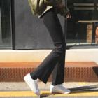High-rise Boot-cut Pants