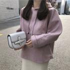 Buttoned Cuff Hoodie