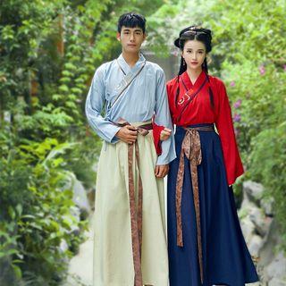 Hooded Embroidered Cape