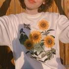 Sunflower Print T-shirt