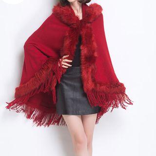 Furry Fringe Cape