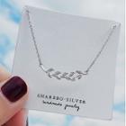 Leaf Necklace One Size - One Size