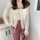 V-neck Knit Light Cardigan