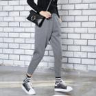 Low-crotch Cropped Casual Pants