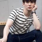 Loose-fit Stripe Short-sleeve T-shirt