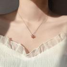 Strawberry Quartz Necklace As Shown In Figure - One Size