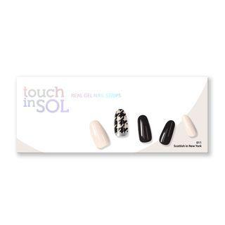 Touch In Sol - Real Gel Nail Strips - 12 Types #11 Scottish In New York