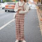 Gingham Straight Leg Playsuits