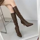 Stiletto-heel Long Boots