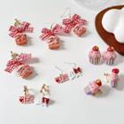 Heart Chinese Characters / Strawberry Cake Acrylic Earring (various Designs)