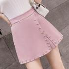 Studded A-line Mini Skort