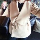 Tie-waist Bell-sleeve Jacket