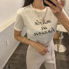 Made In Heaven Letter T-shirt