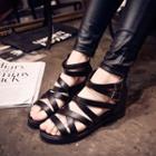 High Top Strappy Sandals