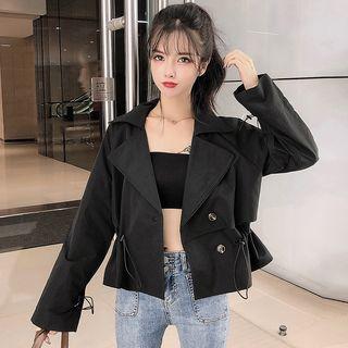 Single-breasted Bungee-cord Jacket