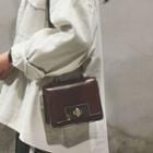 Faux-leather Mini Crossbody Bag