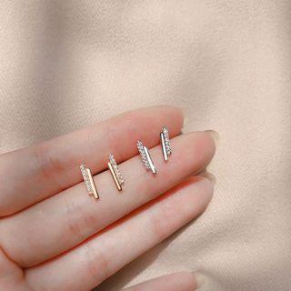 Rhinestone Stud Ring