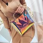 Set: Hologram Tote + Glittered Crossbody Bag