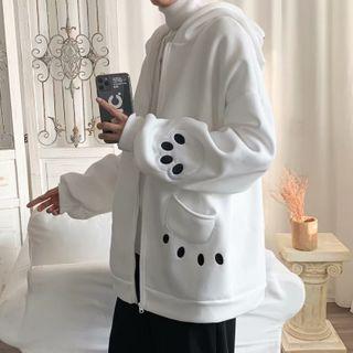 Bear Zip-up Hooded Jacket