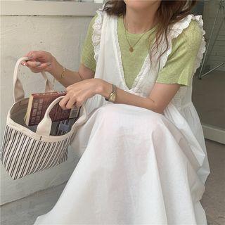 Plain Top / Plain Lace A-line Dress