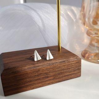 Cone Alloy Earring 1 Pair - Silver - One Size